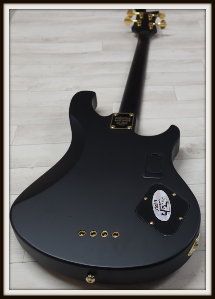 Schecter Johnny Christ Signature, Satin Black, Linkshänder